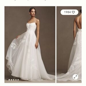 Jenny Yoo Abernathy Wedding Dress Size 10 Anthropologie Dress